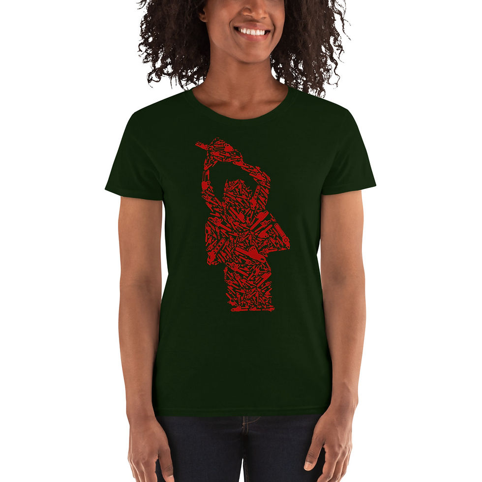 Thumbnail: Chainsaw Women's short sleeve t-shirt
