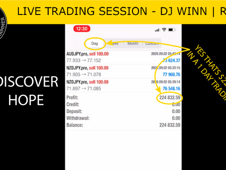 LIVE TRADING SESSION - DJ WINN | RIVER