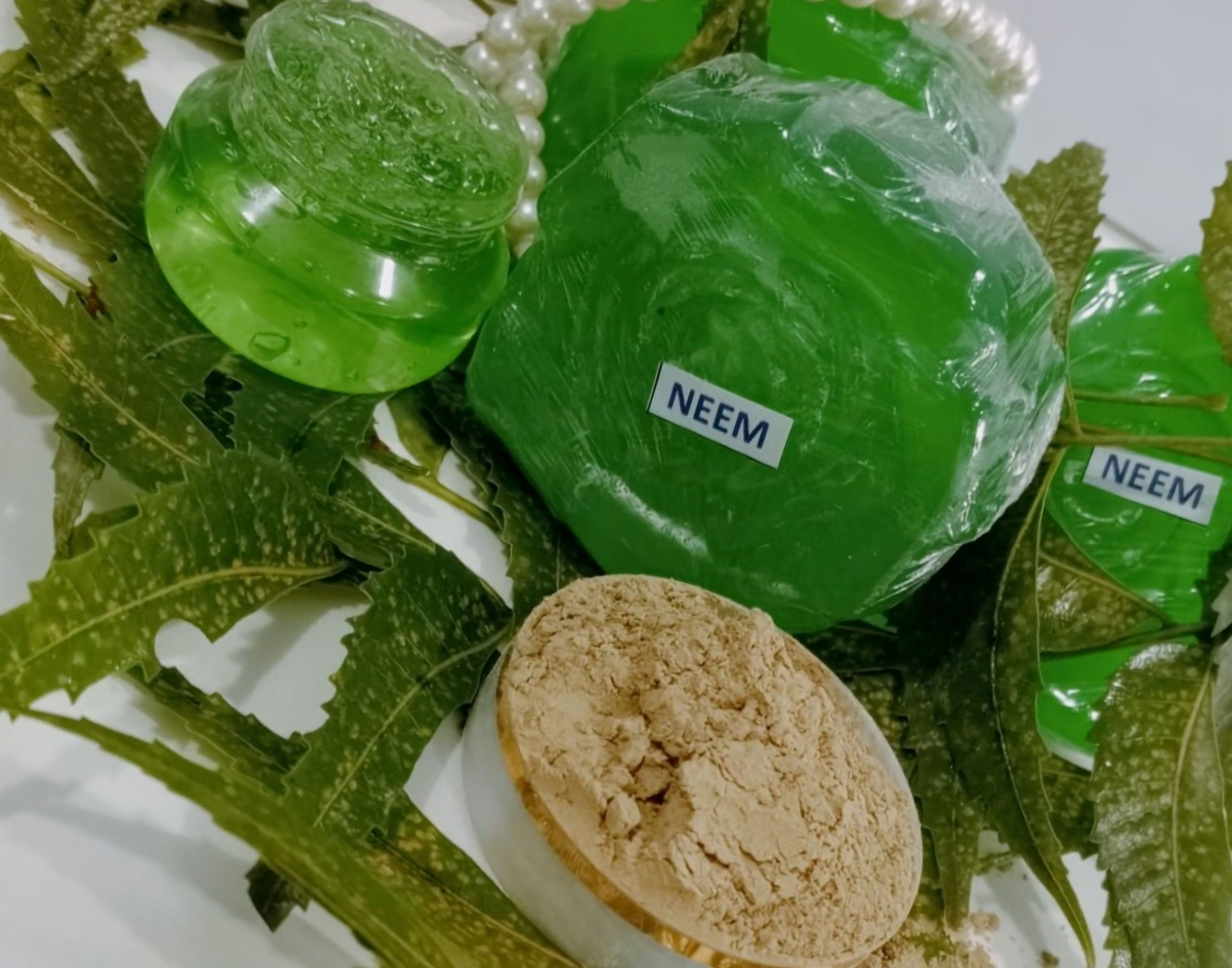 Natural Neem Soap (Azadirachta Indica)