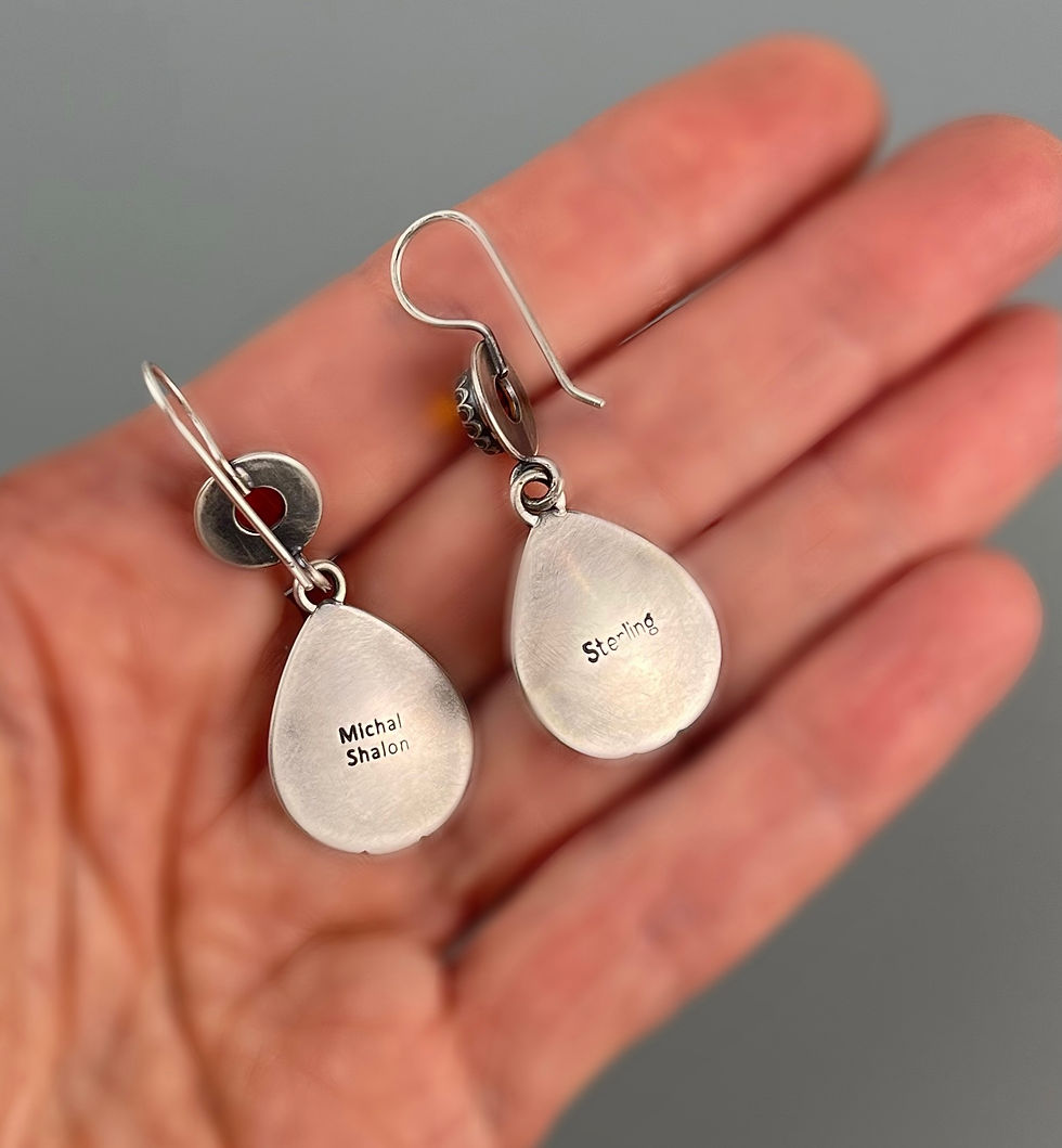 Thumbnail: Exotic Amber Earrings