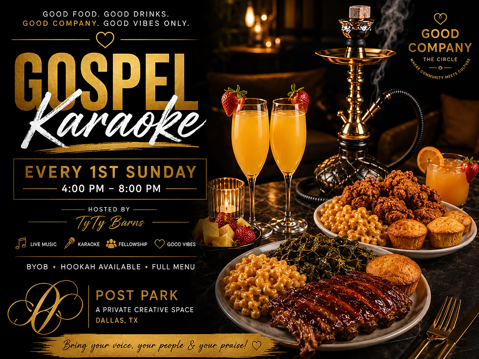 🎤 First Sunday Gospel Karaoke Brunch