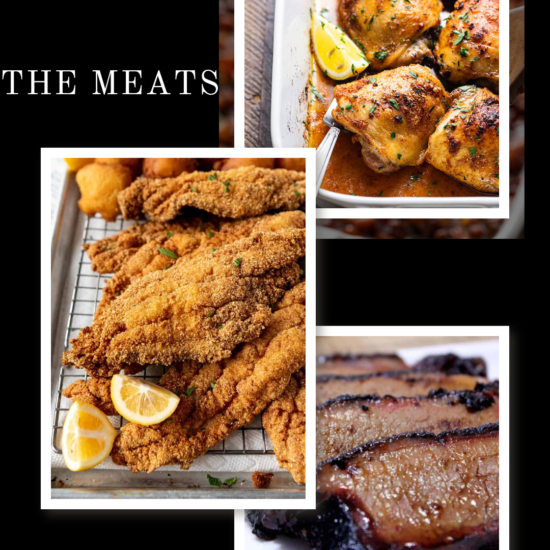 Arranged Food and Objects