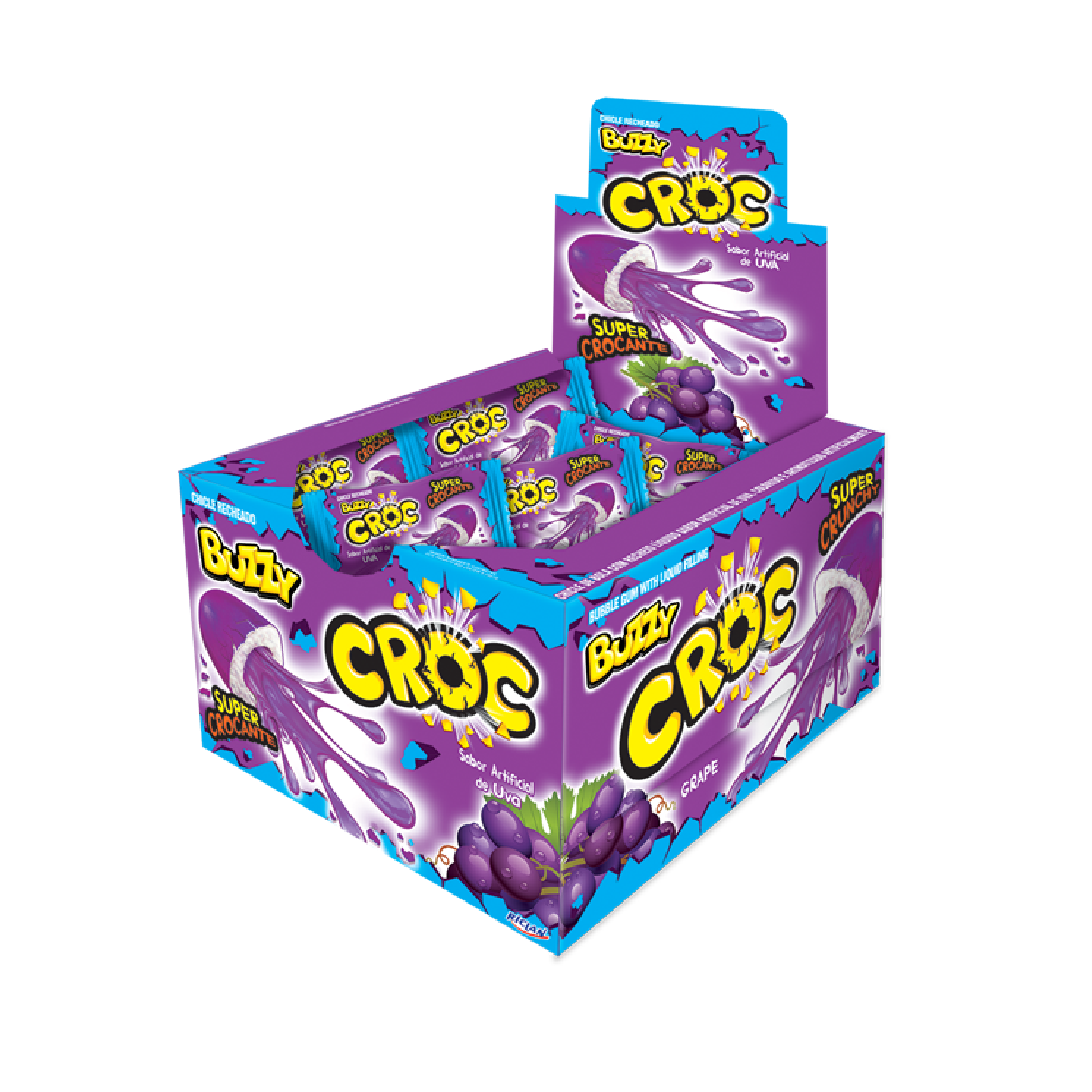 Buzzy Croc 172 g Sabor a Uva
