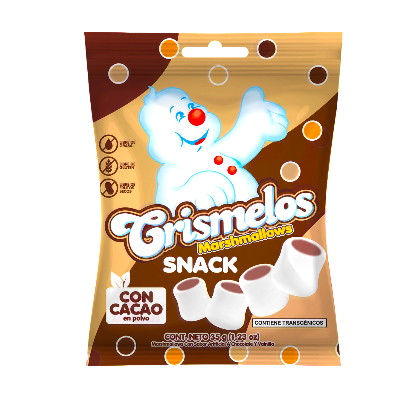 Crismelos Snack con Cacao 35 g