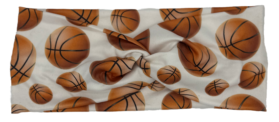Twisted Headband - Basketball