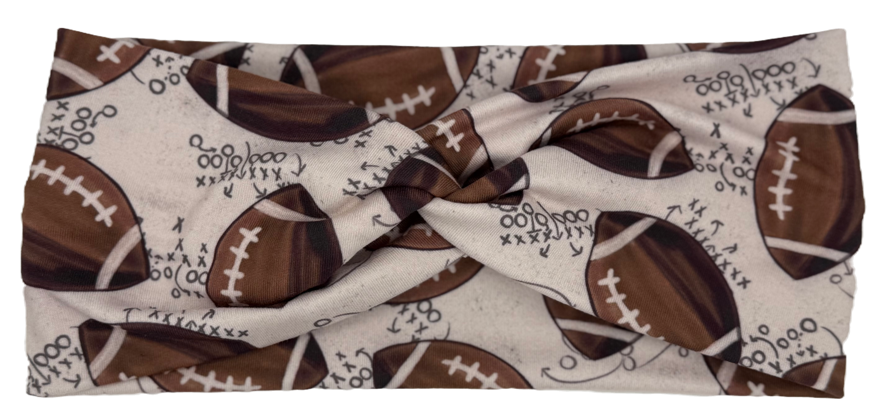 Twisted Headband - Football