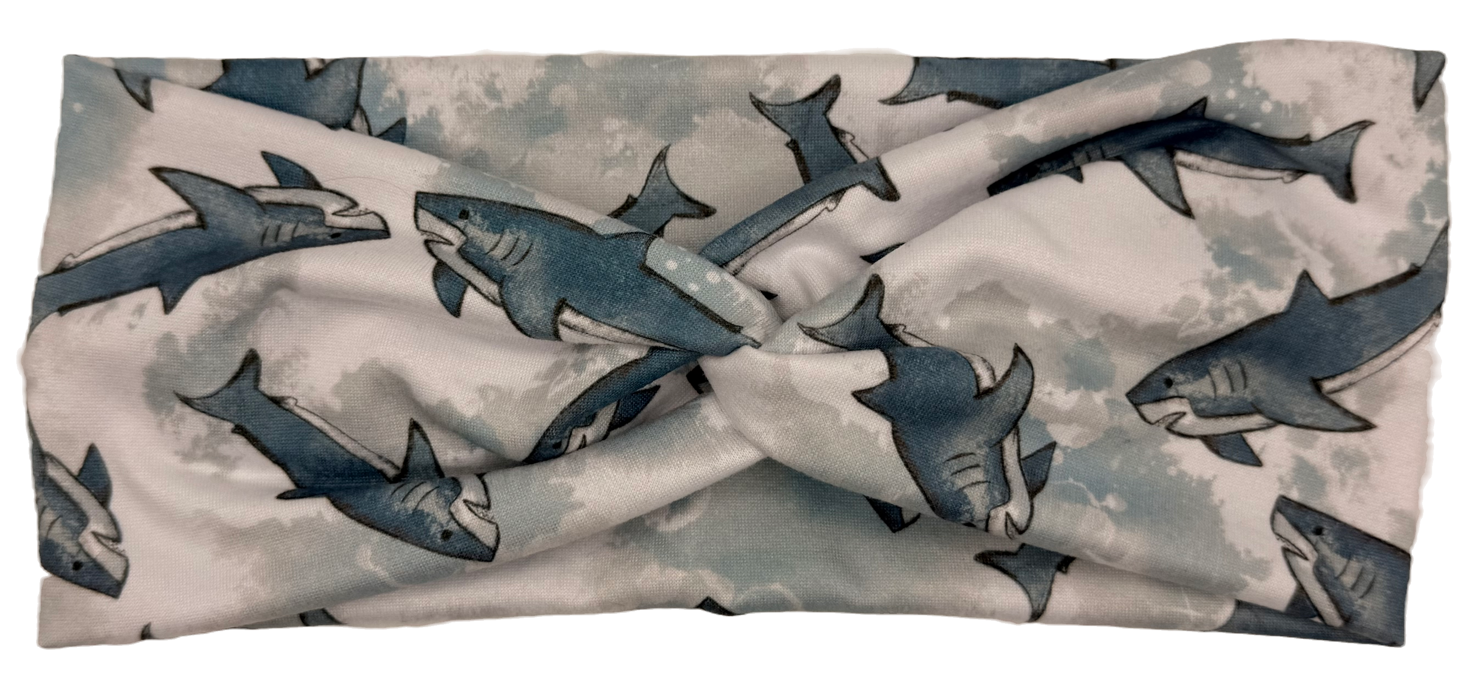 Twisted Headband - Sharks