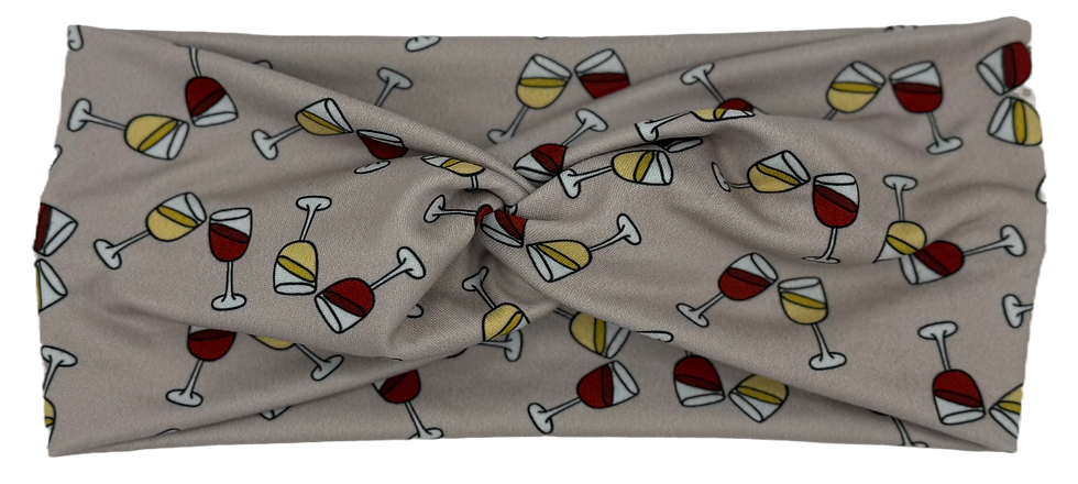 Twisted Headband - Wine