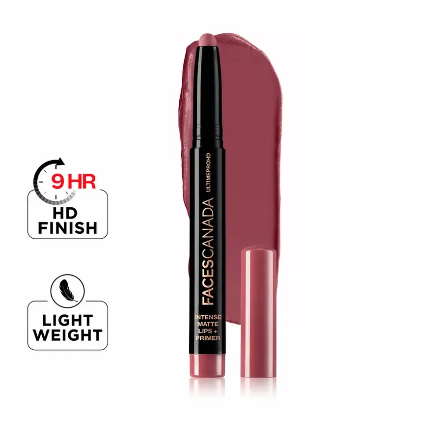 Faces Canada Ultime Pro HD Intense Matte Lips + Primer 1.4g Lights Out 24