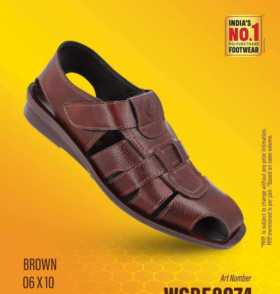 WALKAROO Men Comfortable Flat Sandals WGB58074