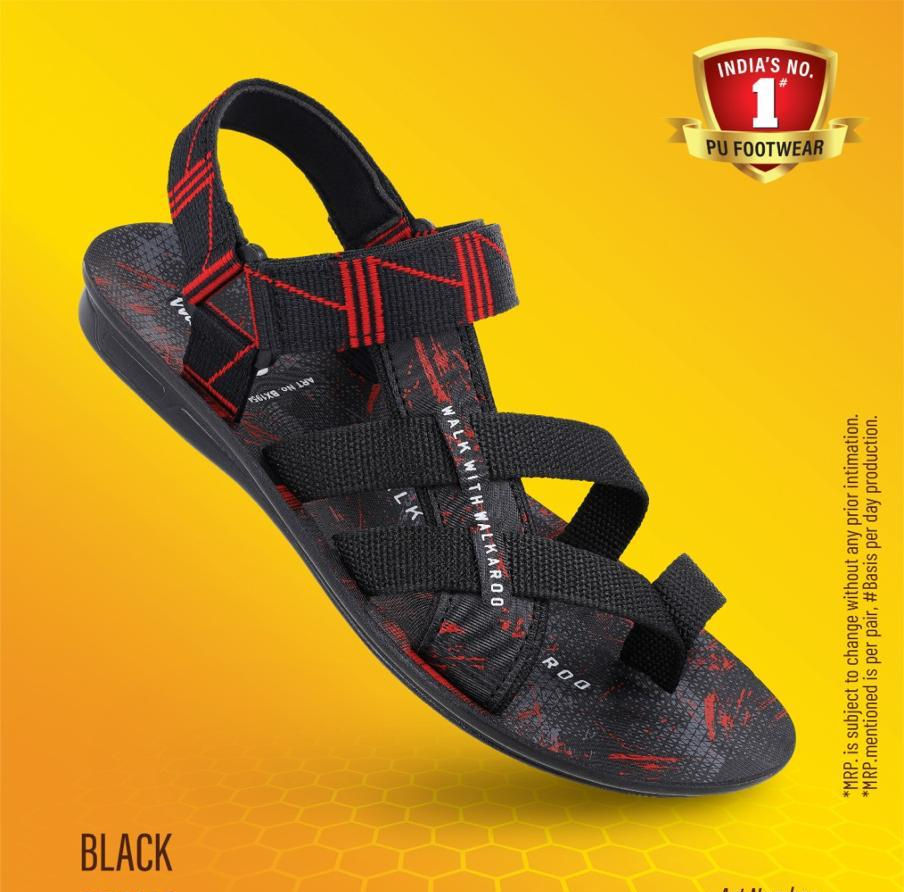 WALKAROO Men Comfortable Flat Sandals BX1954