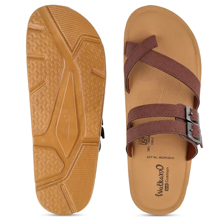 Thumbnail: WALKAROO(WGR53010) Men's Daily Wear Sandals