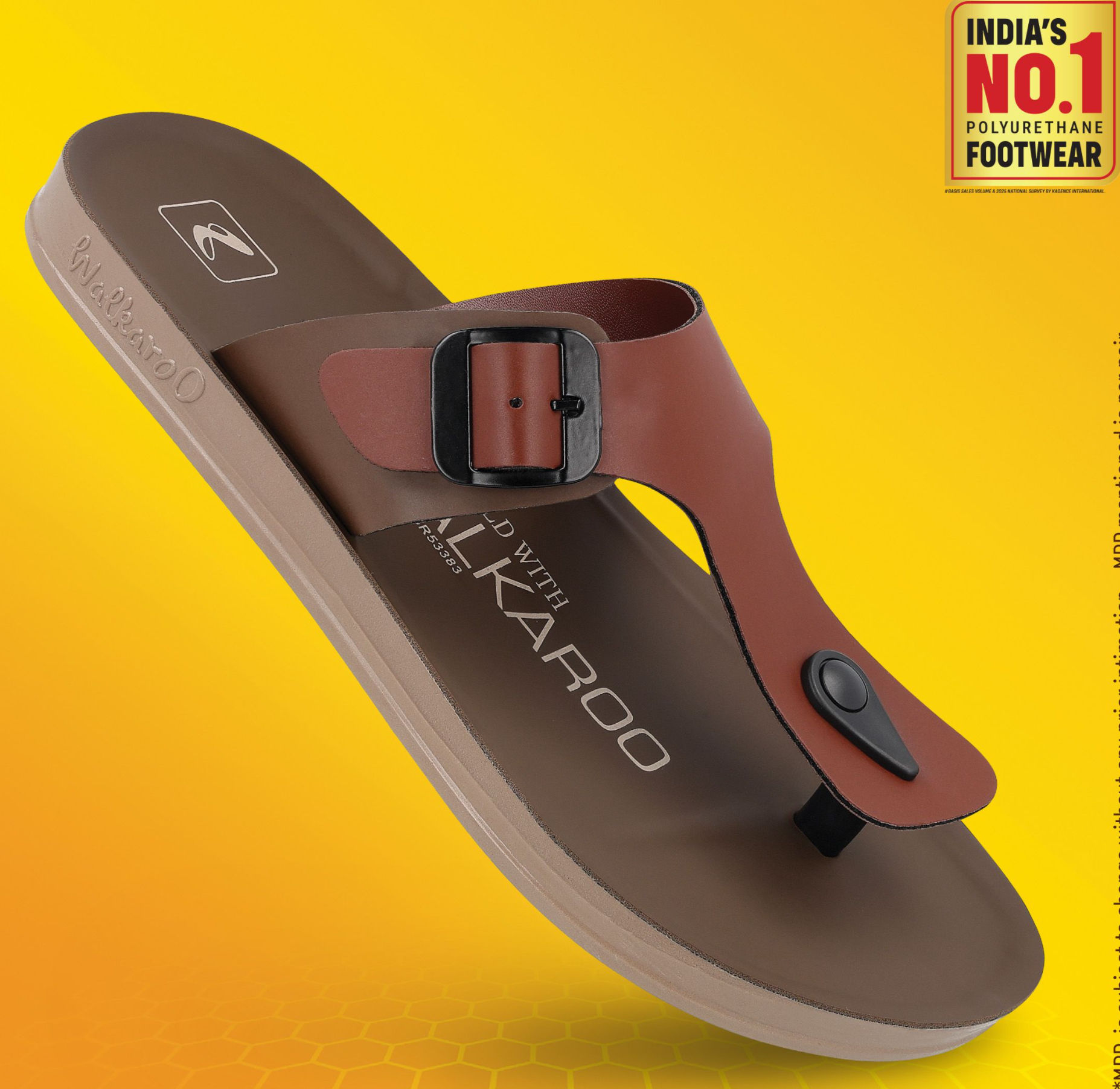 WALKAROO Men's Flat Sandals - WGR53383
