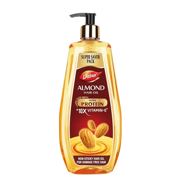 Dabur Almond Hair Oil Super Saver Pack - 650ml