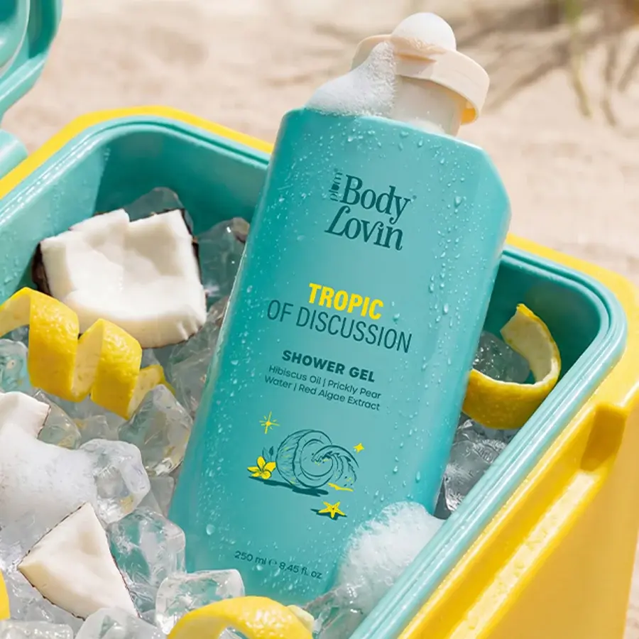 Plum Tropic of Discussion Shower Gel by BodyLovin 250ml