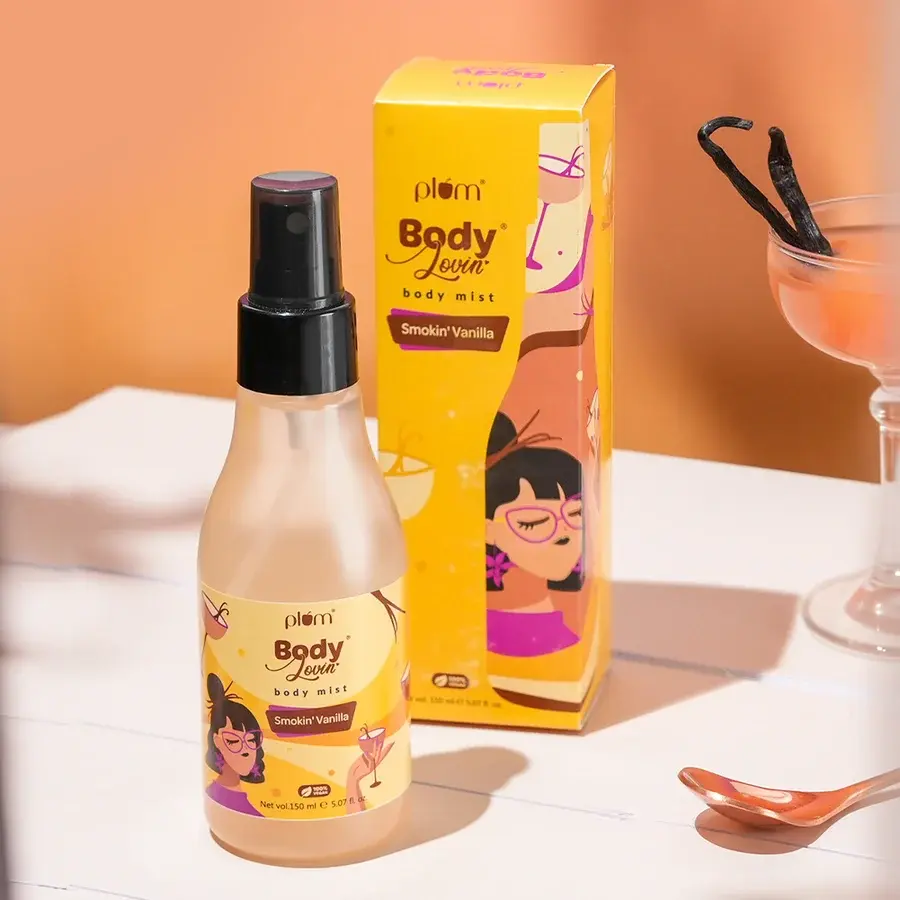Plum Smokin' Vanilla Body Mist by BodyLovin 150ml