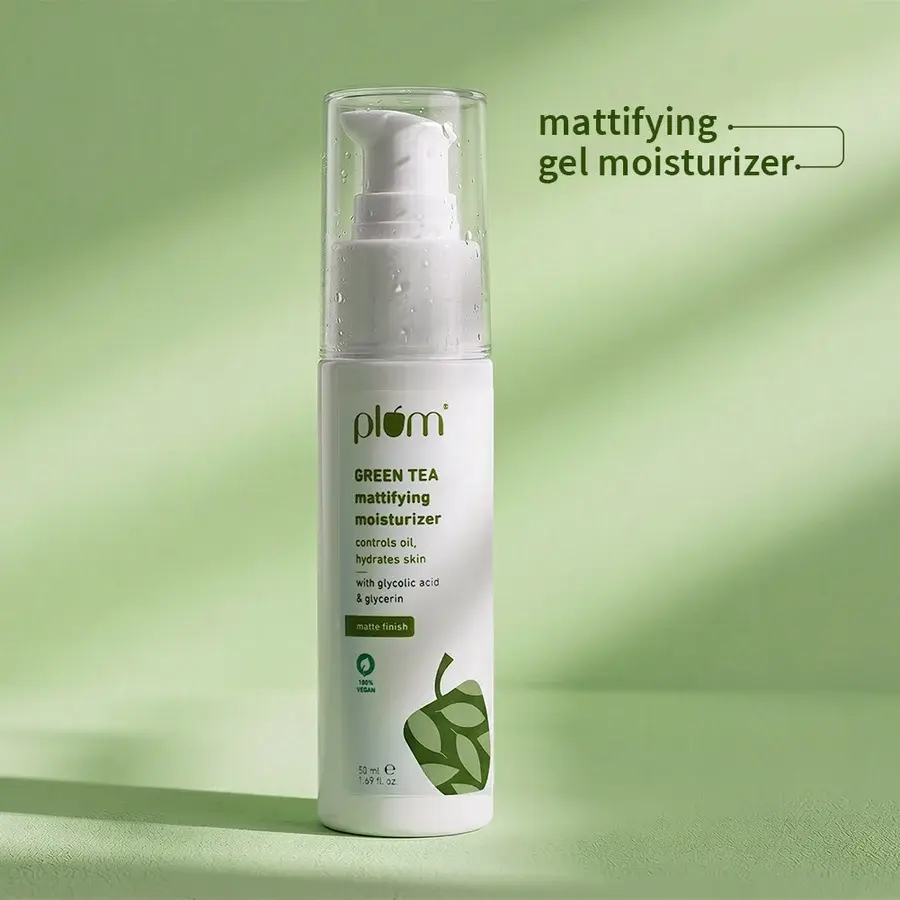 Plum Green Tea Mattifying Moisturizer for Oily & Acne-Prone Skin 50ml