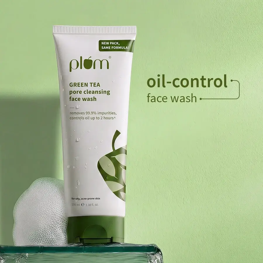 Plum Green Tea Pore Cleansing Face Wash For Oily & Acne-Prone Skin 100ml