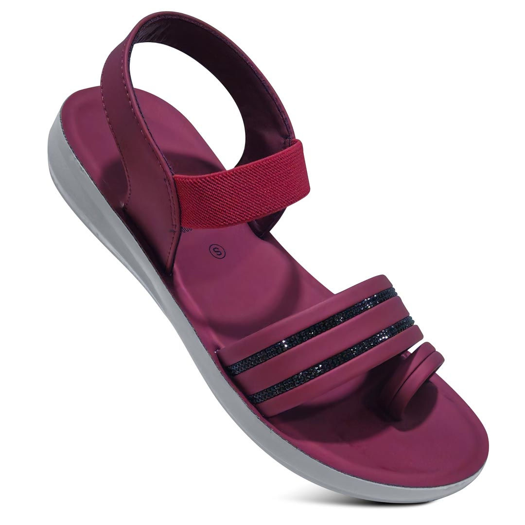 VKC pride(LP1731)womens sandal-Cherry