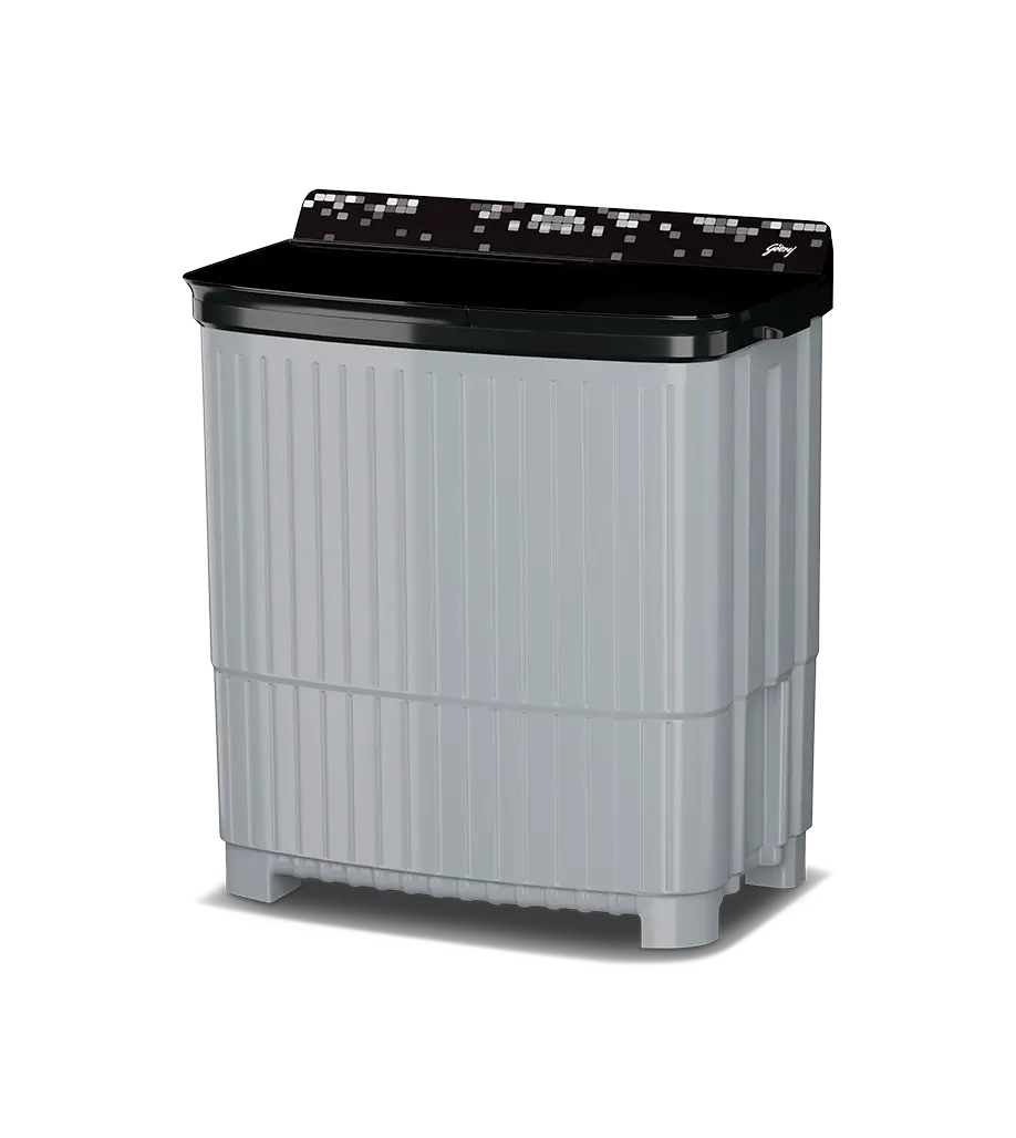 Godrej Semi Automatic 12 KG 5 Star Edge Uno Mist Grey 52141601SD00577