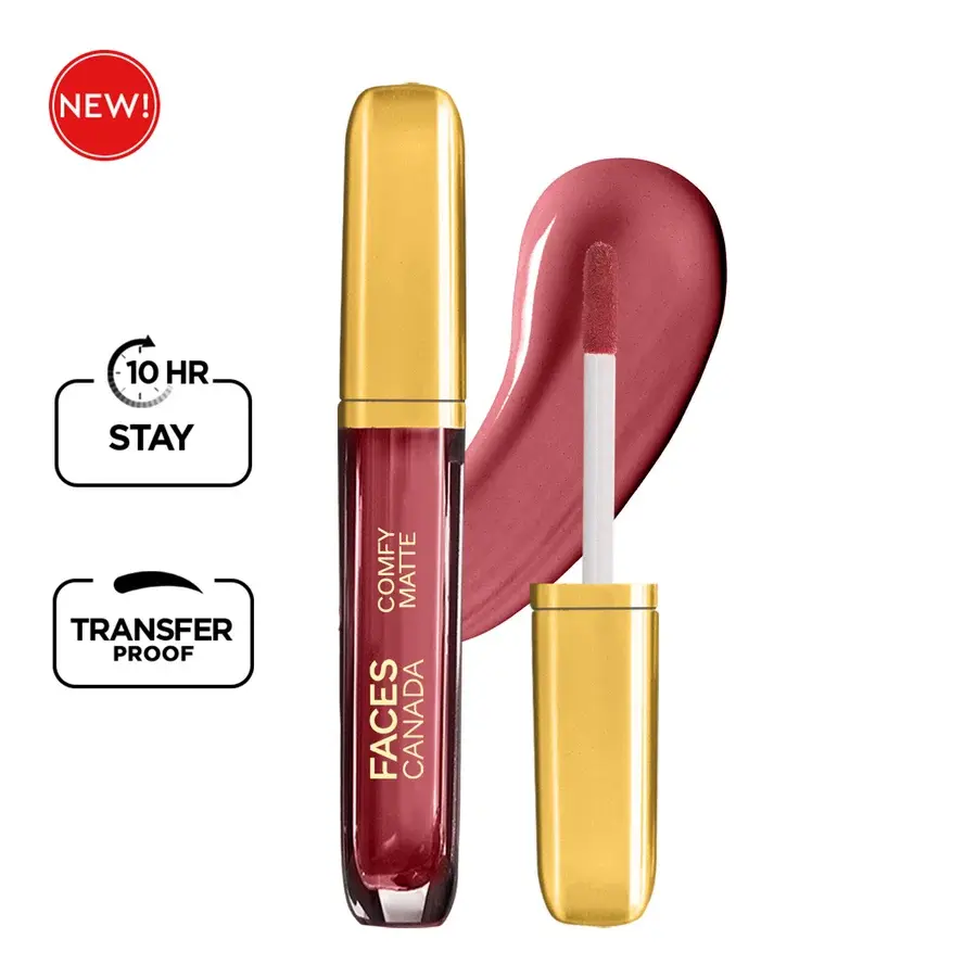 Faces Canada Comfy Matte Liquid Lipstick 3.8ml Fixed It For You 11