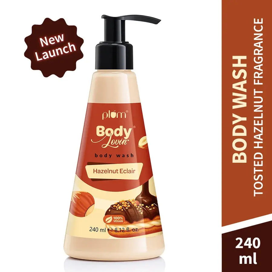 Plum Hazelnut Eclair Body Wash by BodyLovin 240ml