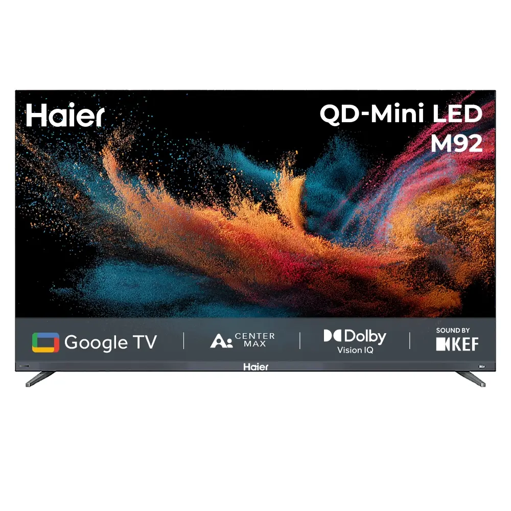 Haier QD- Mini LED M92 Series 189cm (75) 144Hz Smart Google TV H75M92FUX