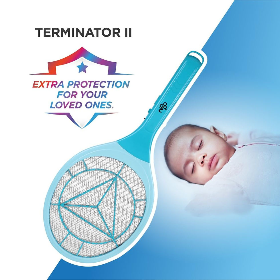 Thumbnail: NIPPO Terminator II Rechargeable Mosquito Bat