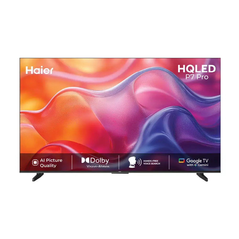 Haier New P7 Pro Series HQLED 127 cm (50) AI Smart Google TV with Gemini 50P7 Pr