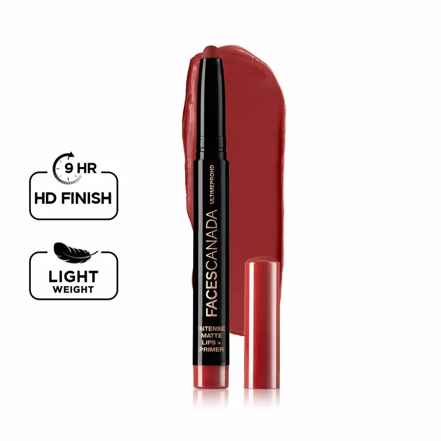 Faces Canada Ultime Pro HD Intense Matte Lips + Primer 1.4g Bloodmoon 20