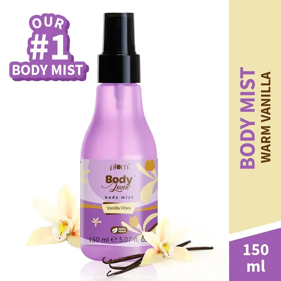 Plum Vanilla Vibes Body Mist by Plum BodyLovin 150ml