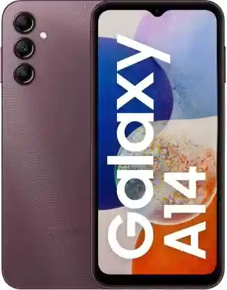 SAMSUNG Galaxy A14 4G with 4GB RAM, 64/128GB Storage(D.Red,L.Green,Silver,Black)