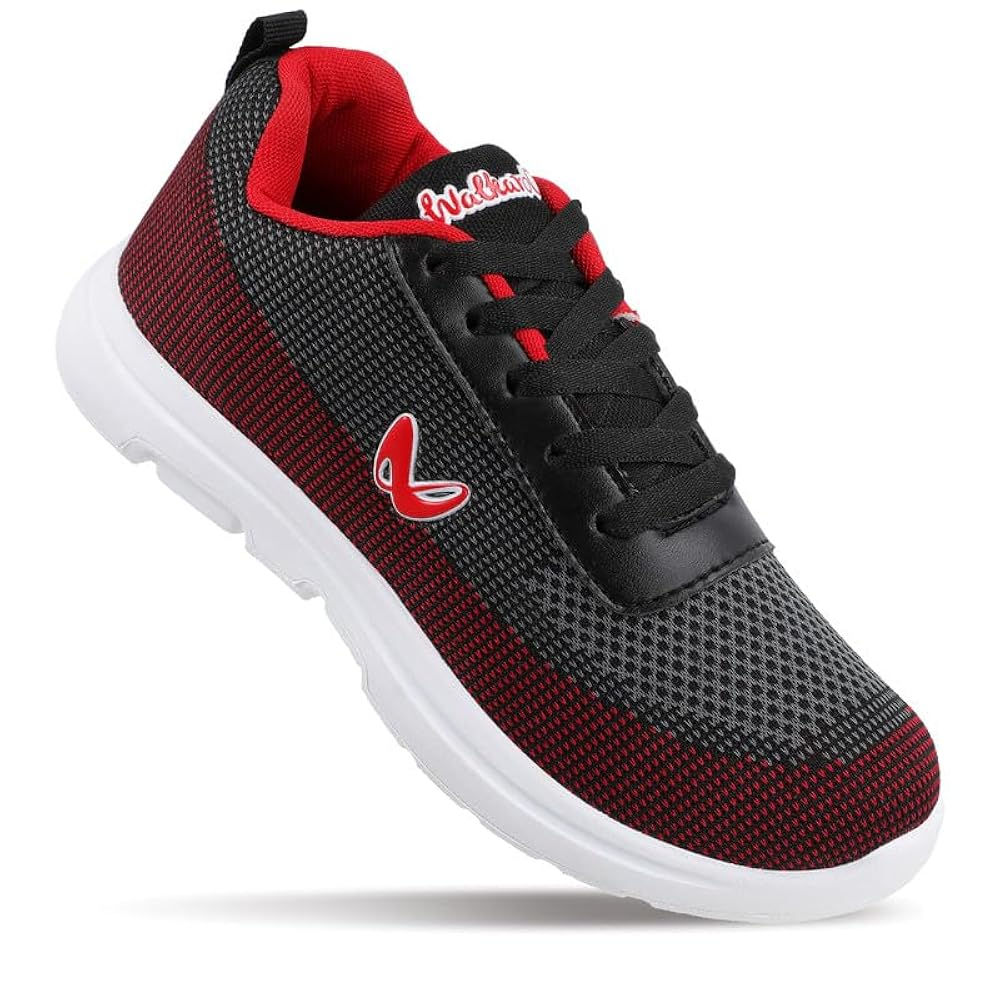 WALKAROO(WS3066) Boy's Sports Shoes - Grey Red