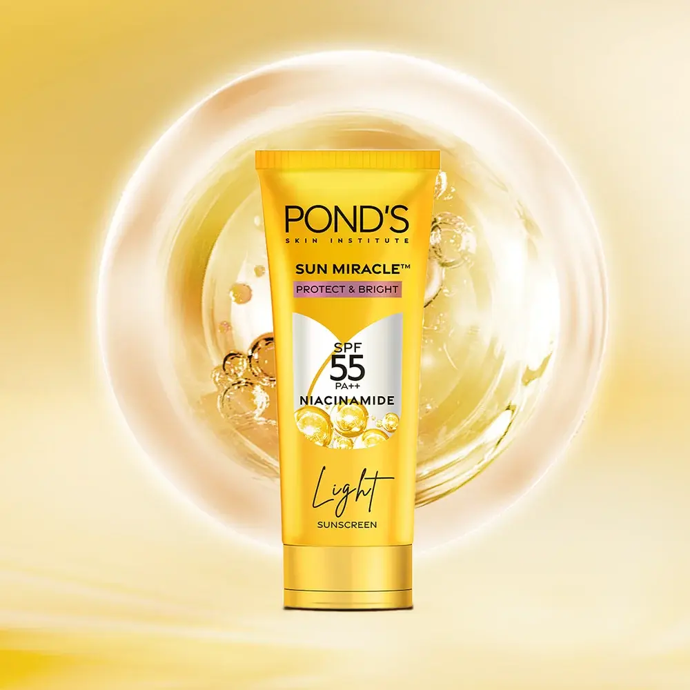 POND’S Sun Miracle SPF 55 PA+++ Light Sunscreen 100g