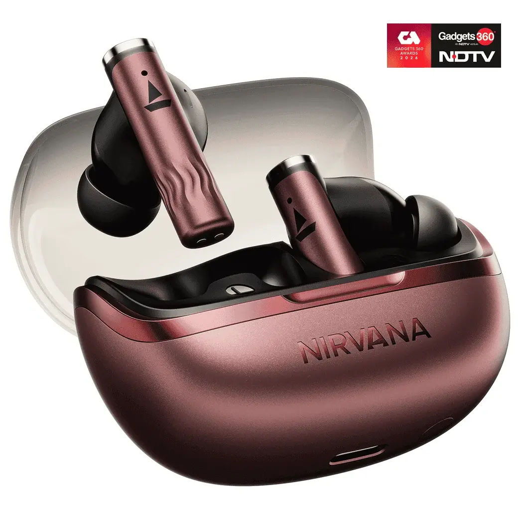 boAt Nirvana Zenith Pro Crimson Red