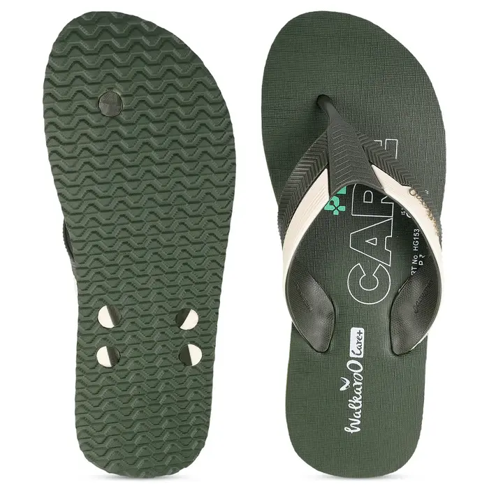 Thumbnail: WALKAROO(HG153) Men's Hawai Slippers