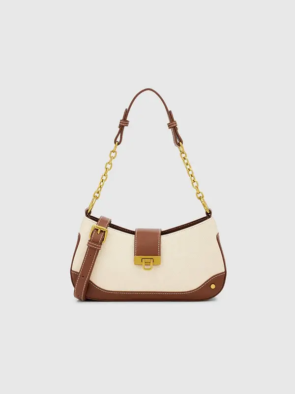 Miraggio Elara Shoulder Bag (Off White )