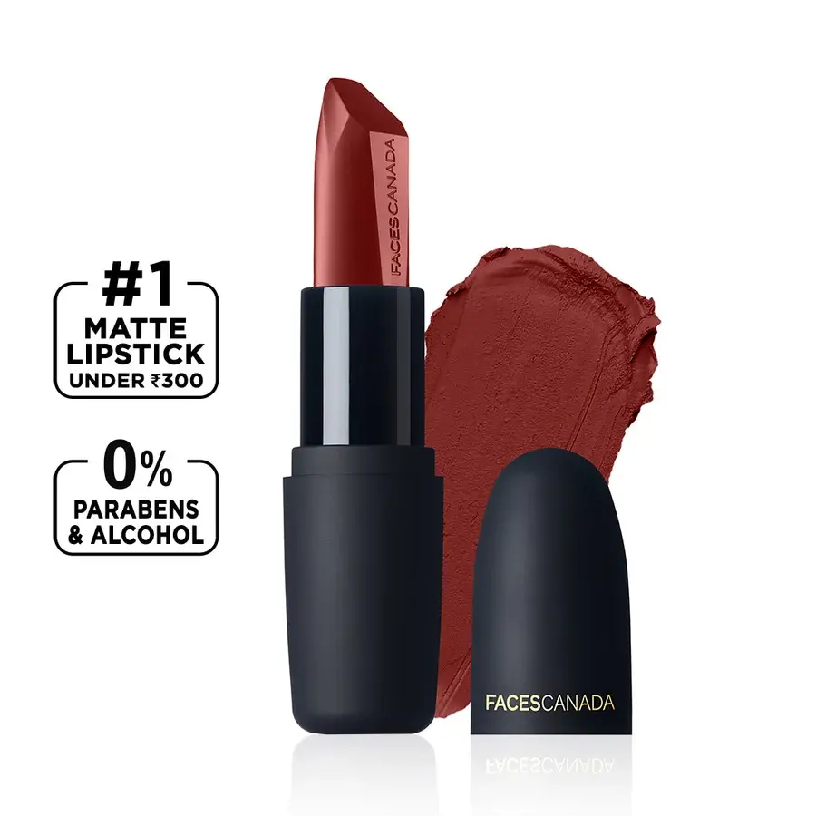 Faces Canada Weightless Matte Finish Lipstick 4.5g Maroon Love 06