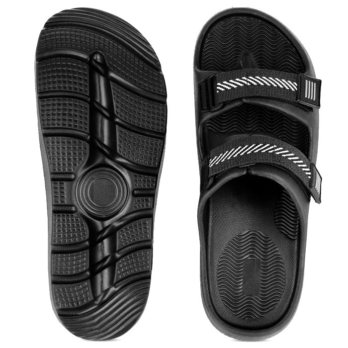 Thumbnail: WALKAROO(WC8798) Men's Daily Wear Sandal - Navy Blue