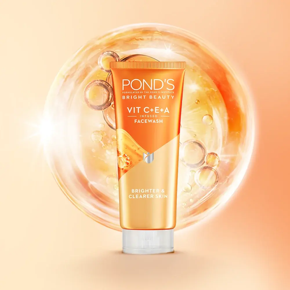 POND'S Bright Beauty Vit C+E+A Gel Face Wash 100ml