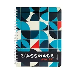 Classmate Pulse 6 Subject Spiral Notebook