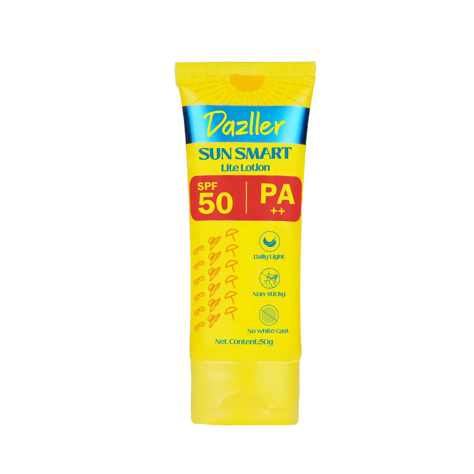 Dazller Sun Smart Lite Lotion | SPF50 PA++ 50g