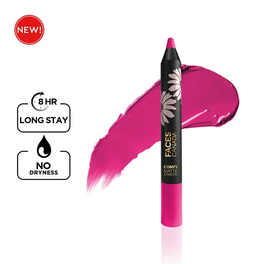 Faces Canada Comfy Matte Crayon 2.8g Floss & Flirt 09
