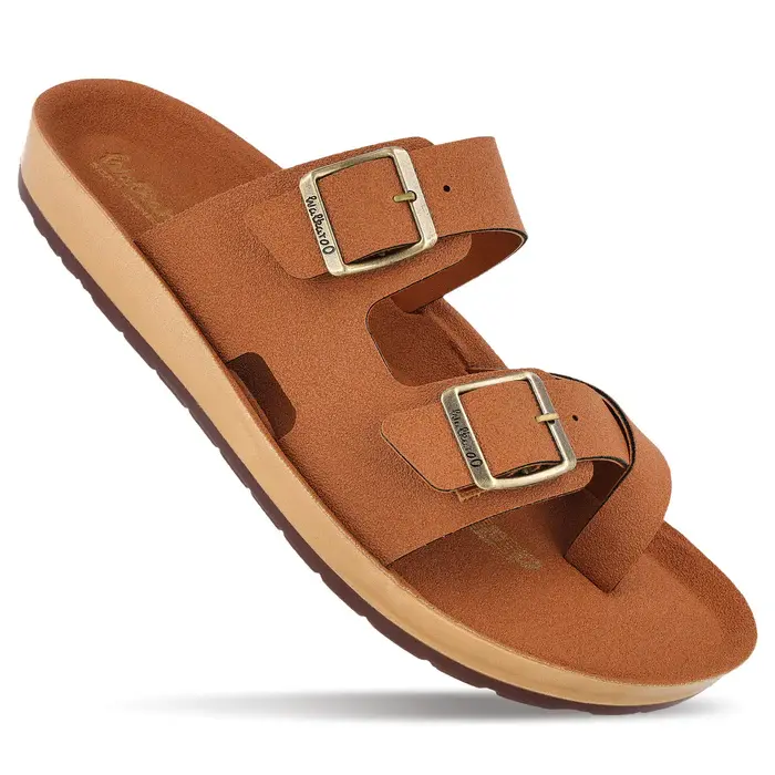 WALKAROO(WE1373) Men's Slip-On Comfort Sandals