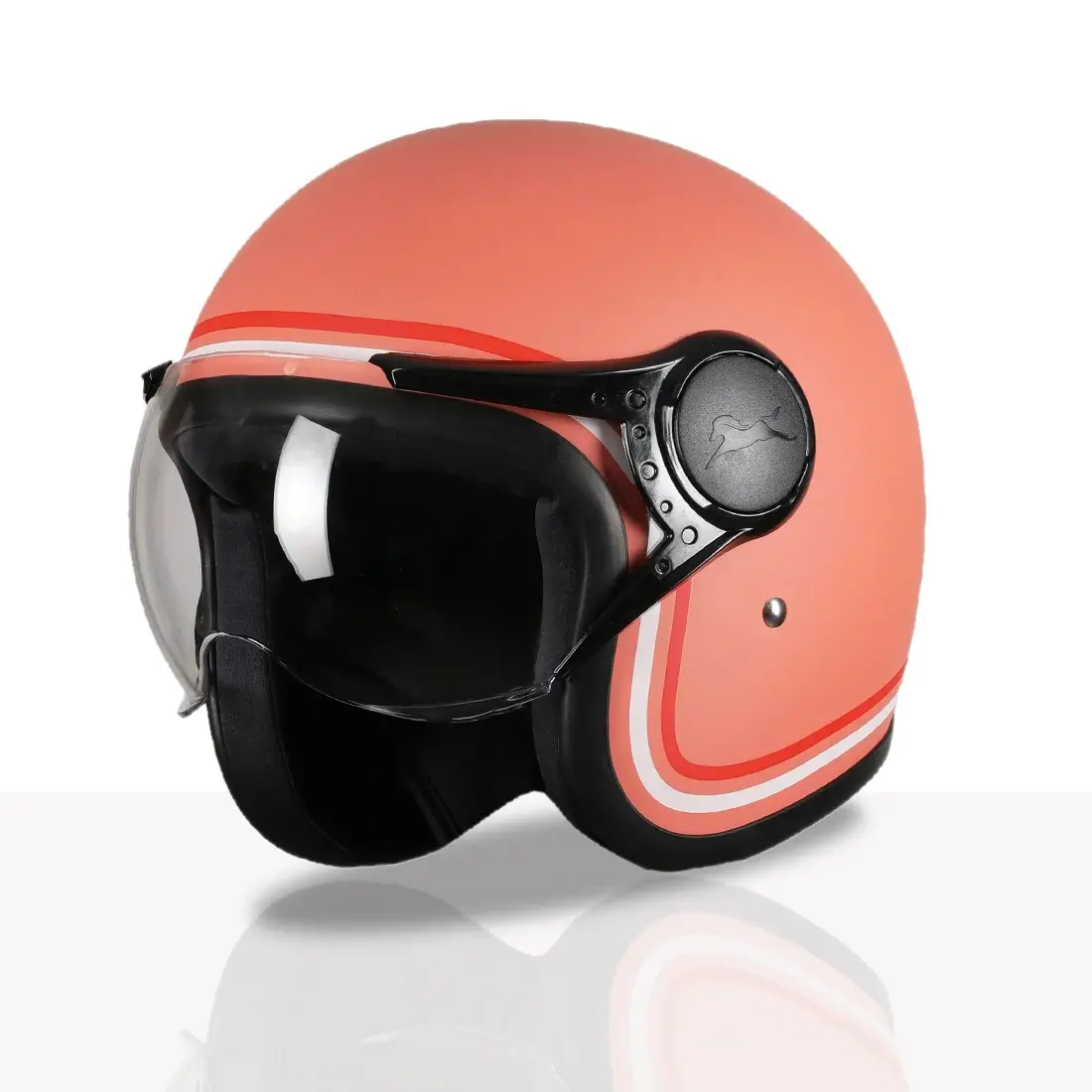 TVS MissFit Helmet for Women Lightweight Ladies Helmet for Scooter