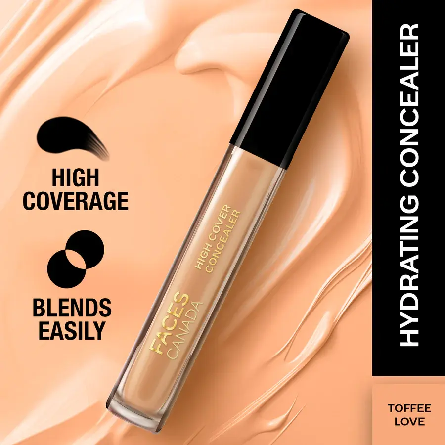 Faces canada High Coverage Concealer 4ml Toffee Love 04