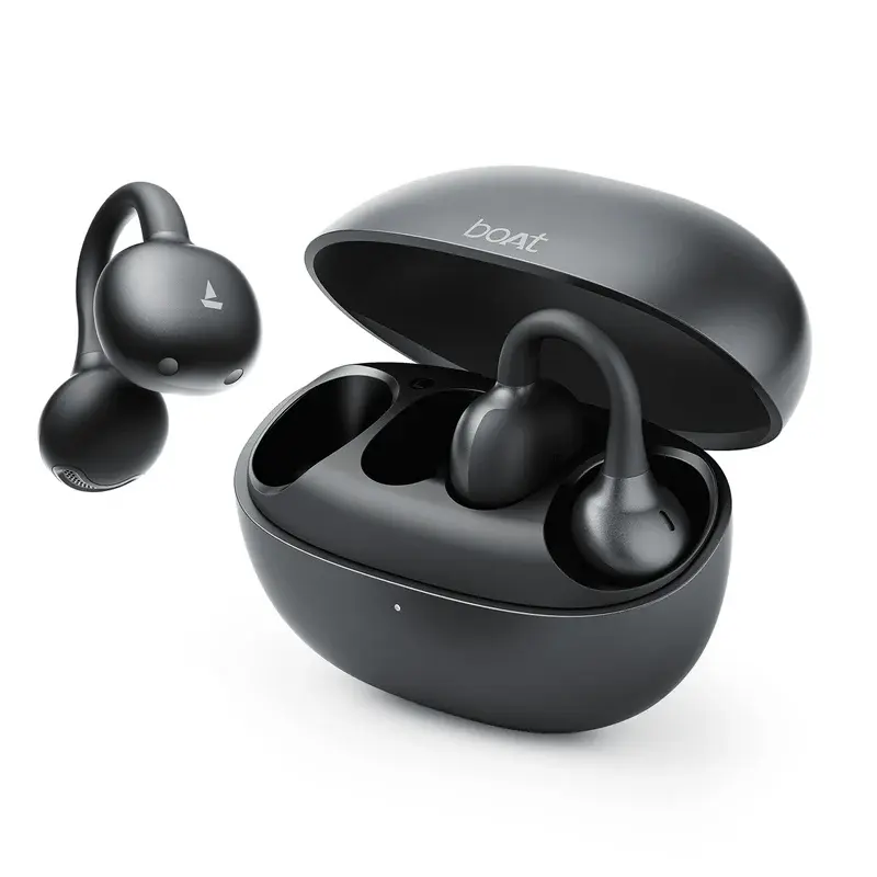 boAt Airdopes ProClip ( Silk Grey )