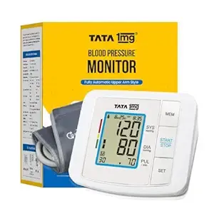Tata 1mg Blood Pressure Monitor Fully Automatic, Upper Arm Style Digital BP