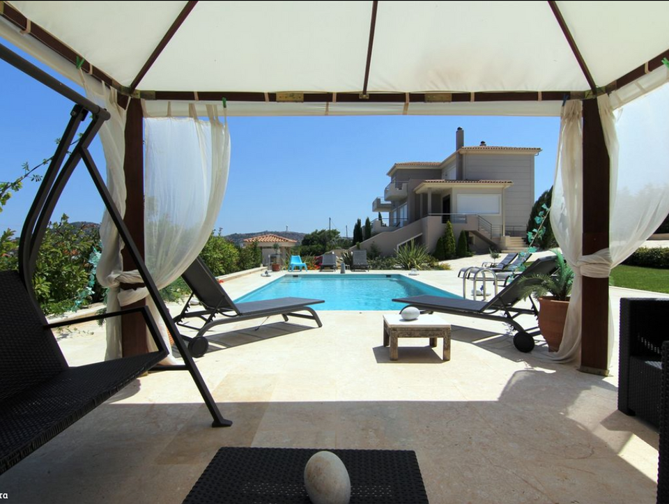 Villa Ampelos in Artemida, Loutsa, Athens.