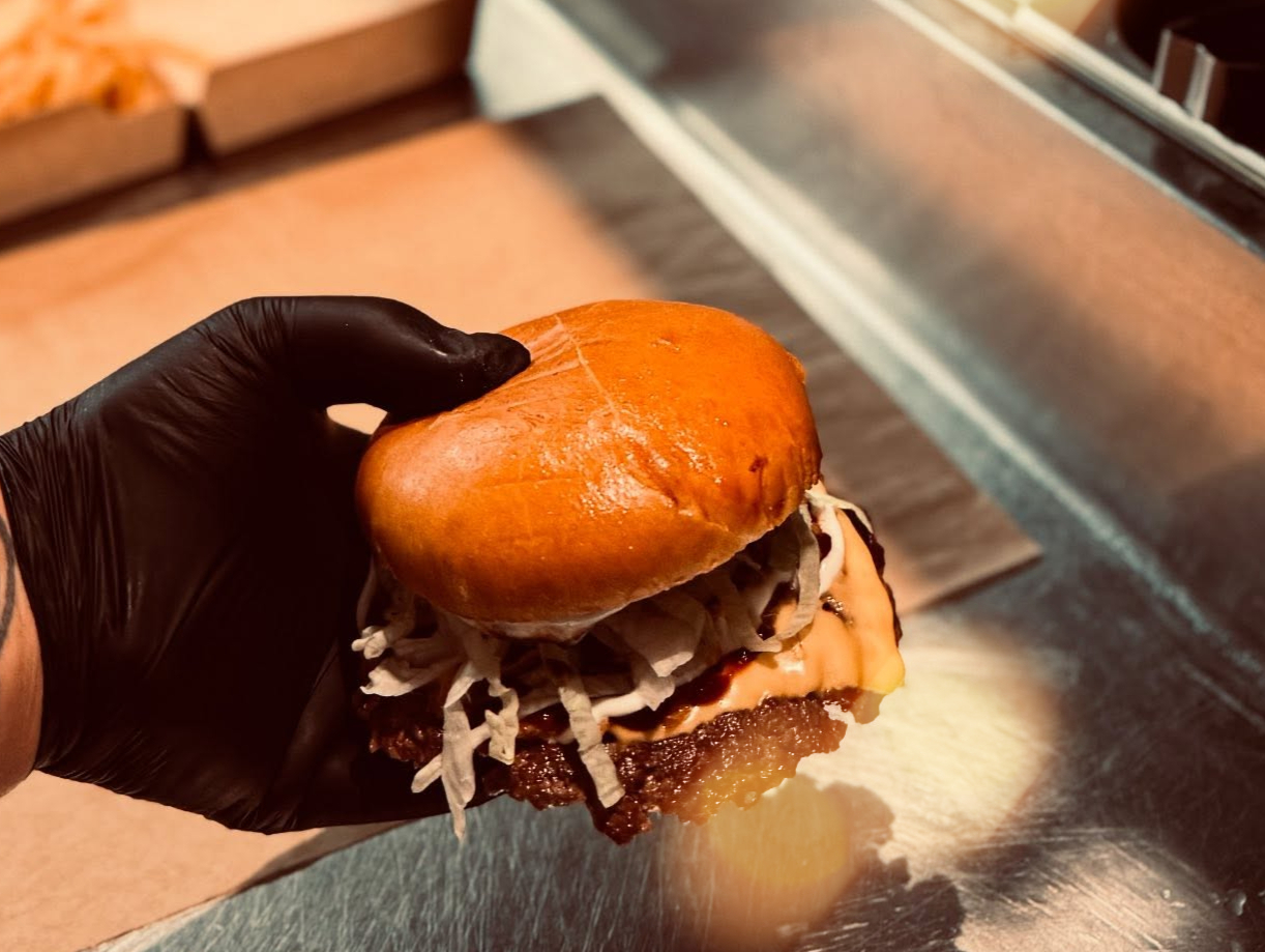 Arranged Food and Objects